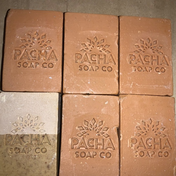 9 bars soap Pacha Soap Co. hand crafted scented made in US New earth tones - Picture 2 of 4